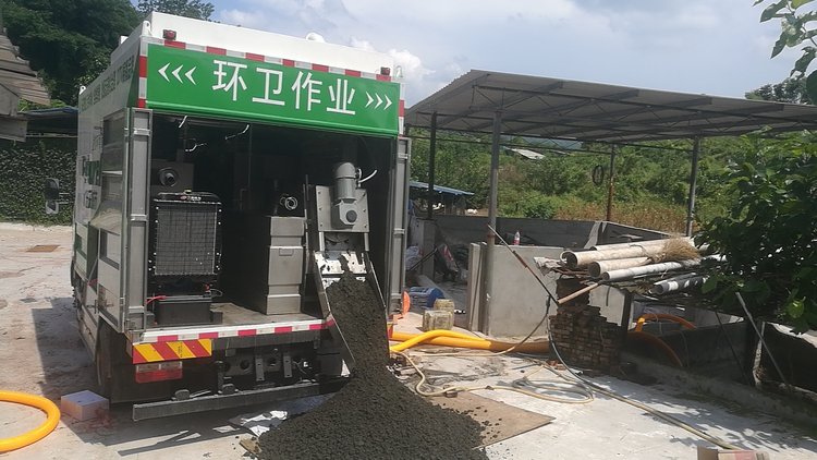 金波乡污泥干湿分离技术